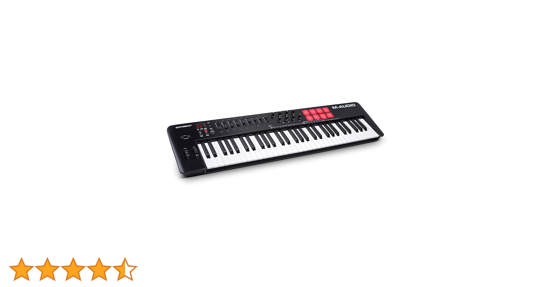 「箱ありほぼ新品」M-AUDIO MIDI キーボード OXYGEN61 製品情報：Oxygen 61：M-AUDIO
